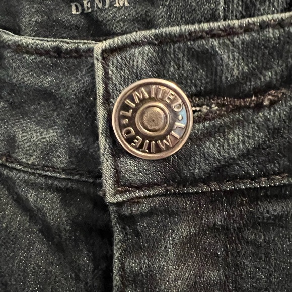 The Limited 917 Dark Denim Blue Jeans Size 6 - Picture 3 of 9